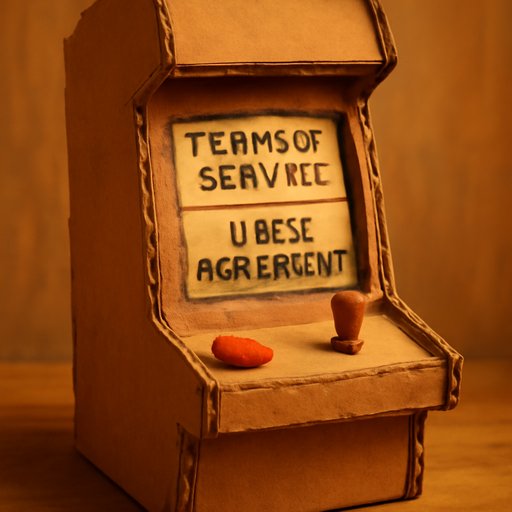 a17 Terms of Service on mobile screen